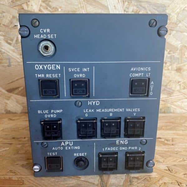GAD0165 Aviation Gadgets Cockpit 50vu Overhead Maintenance Panel