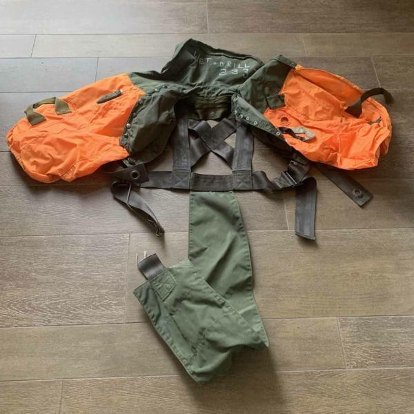 Waistcoat life preserver parachutist Mk2 for sale.