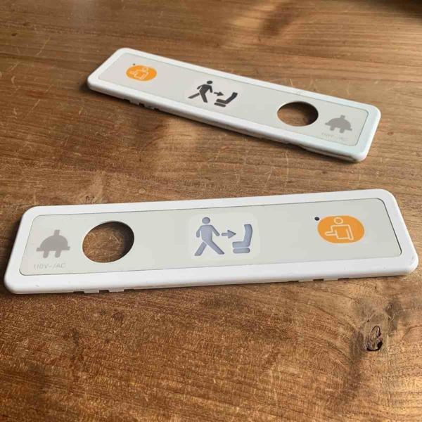 Airbus A319 return to seat sign for sale.