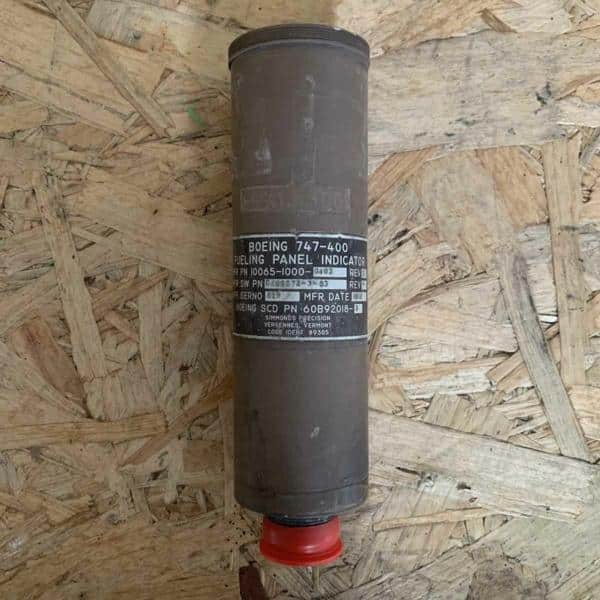 Boeing 747 fueling panel indicator for sale.