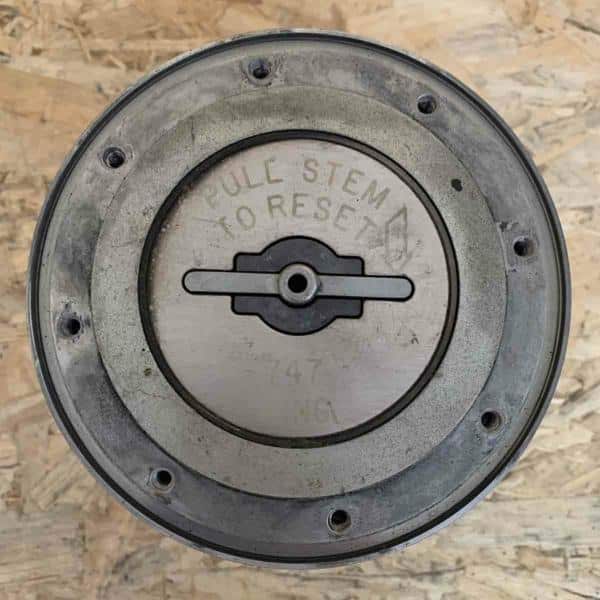 KLM Royal Dutch Airlines Boeing 747 pressure relief valve for sale.