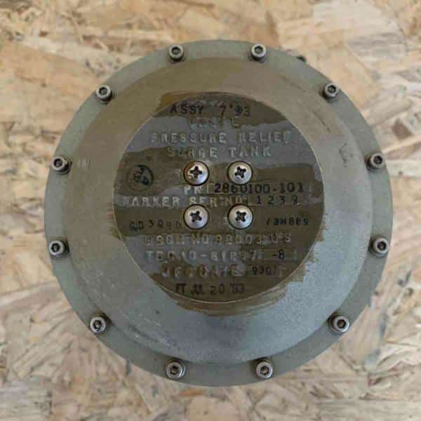 KLM Royal Dutch Airlines Boeing 747 pressure relief valve for sale.