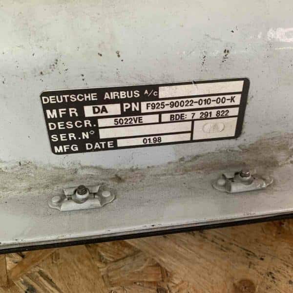 Brussel Airlines Airbus A330 OO-SFY Cargo Compartment Panel for sale