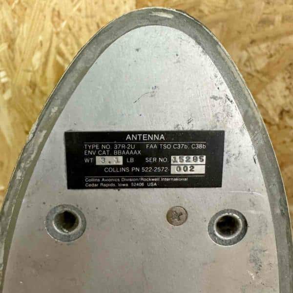 Collins 37R-2U VHF/UHF antenna from Aviation légère de l'armée de Terre (ALAT) SA300 Puma for sale.