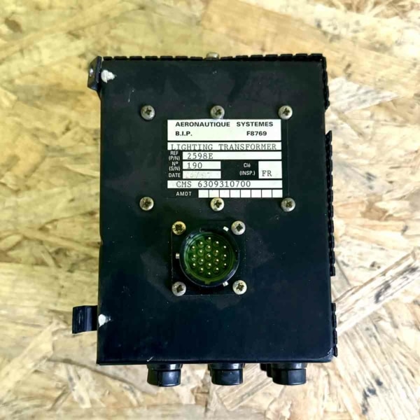 Airbus A330 lighting transformer for sale.
