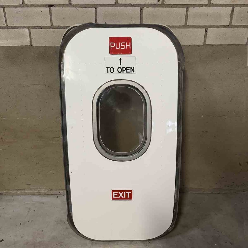 Emergency Exit Hatch Module easyJet Airbus A319 EI-GUD emergency exit hatch - Aviation Gadgets