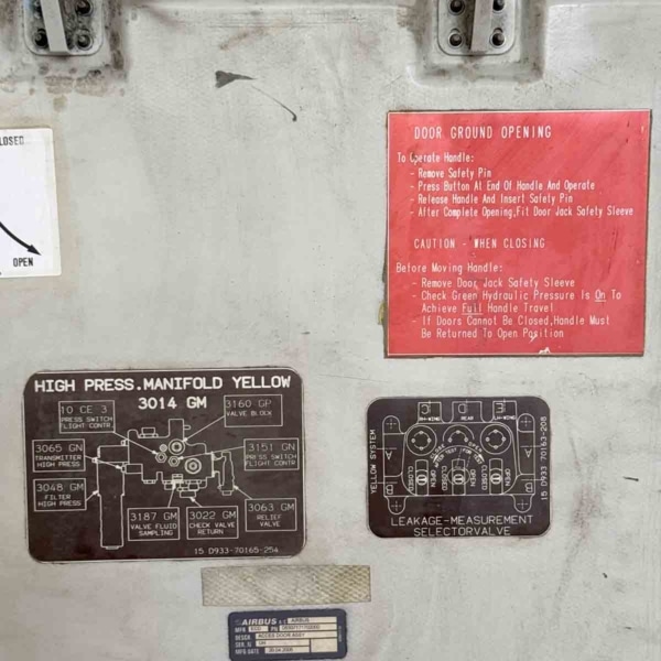 easyJet Airbus A319 EI-GUD access door for sale.
