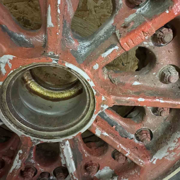 Lockheed F-104 Starfighter main landing gear wheel for sale.
