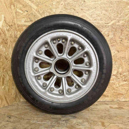 Lockheed F-104 Starfighter main landing gear wheel for sale.