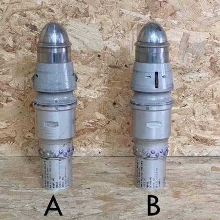 Royal Air Force Panavia Tornado in-flight refueling nozzle for sale.