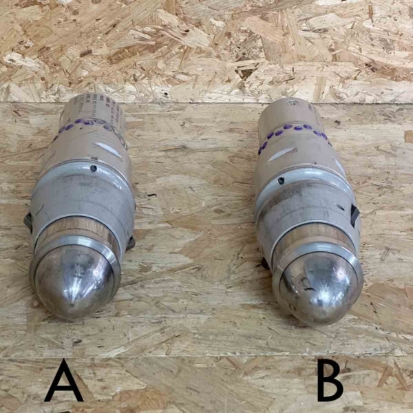 Royal Air Force Panavia Tornado in-flight refueling nozzle for sale.
