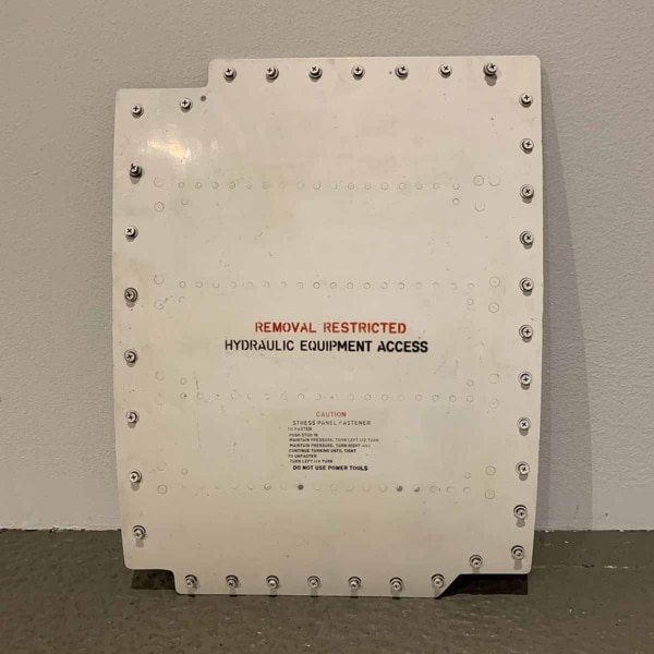 Vought F-8 Crusader access panel for sale.