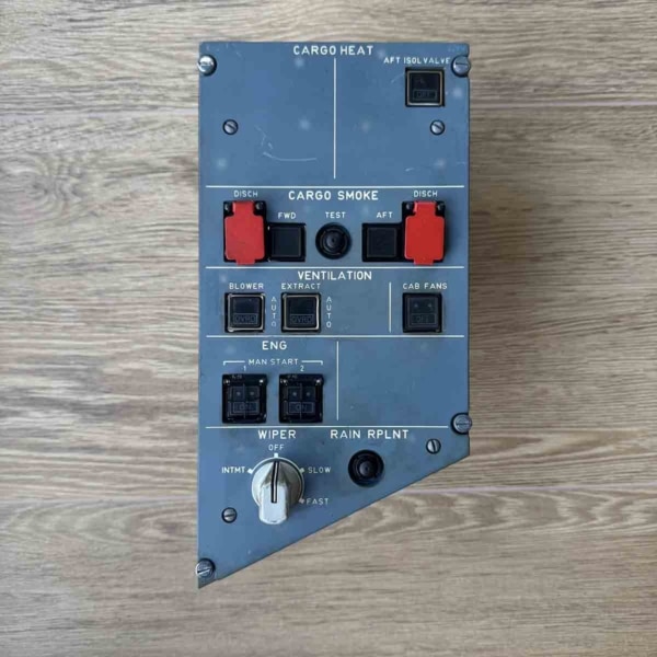 Airbus A320 22VU Overhead Control Indication Panel for sale.