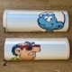 Brussels Airlines Airbus A320 OO-SND Aerosmurf luggage bin doors with Smurfs figures for sale.