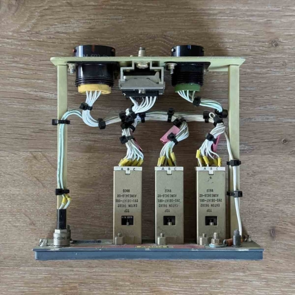 Airbus A320 23VU flight control panel for sale.