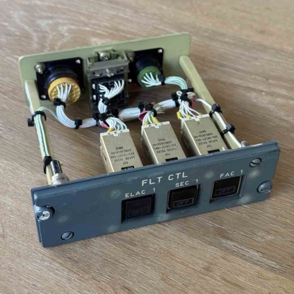 Airbus A320 23VU flight control panel for sale.