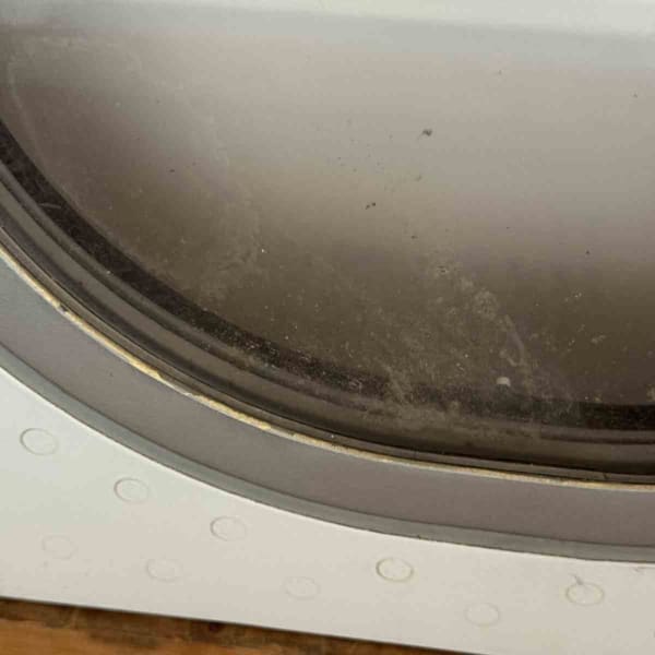 Former Brussels Airlines Airbus A320 OO-SND fuselage window for sale.