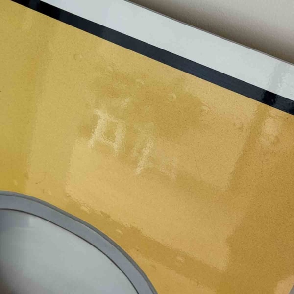 Former Brussels Airlines Airbus A320 OO-SND fuselage window for sale.