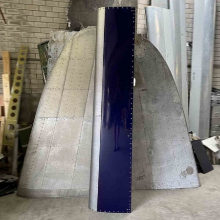Brussels Airlines Airbus A330 OO-SFY horizontal stabiliser leading edge for sale.