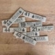 Boeing 747 seat marker for sale.