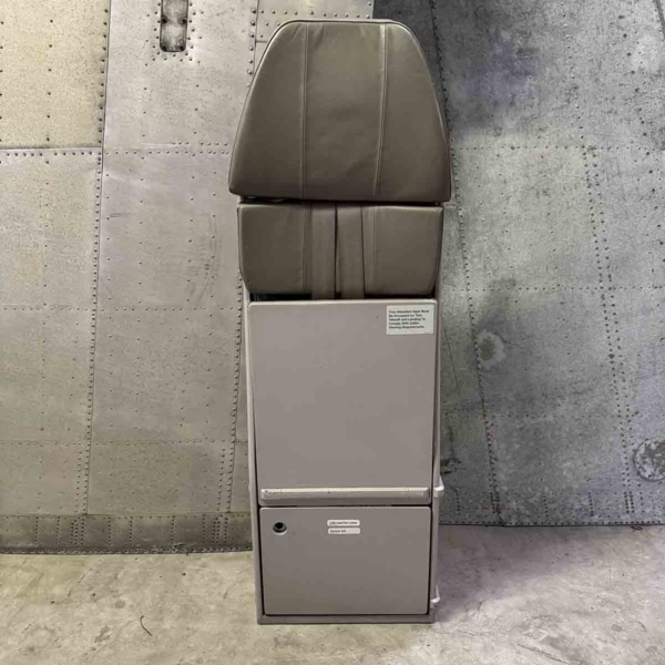 Air Mauritius Airbus A340 3B-NBE cabin crew jump seat for sale.