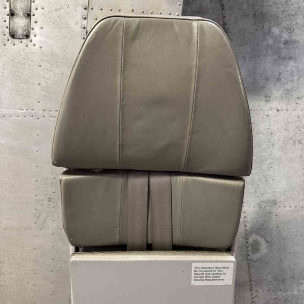 Air Mauritius Airbus A340 3B-NBE cabin crew jump seat for sale.