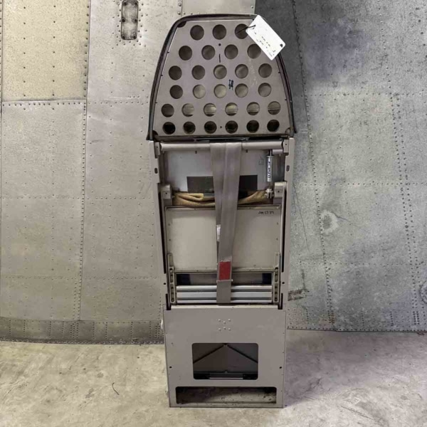 Air Mauritius Airbus A340 3B-NBE cabin crew jump seat for sale.