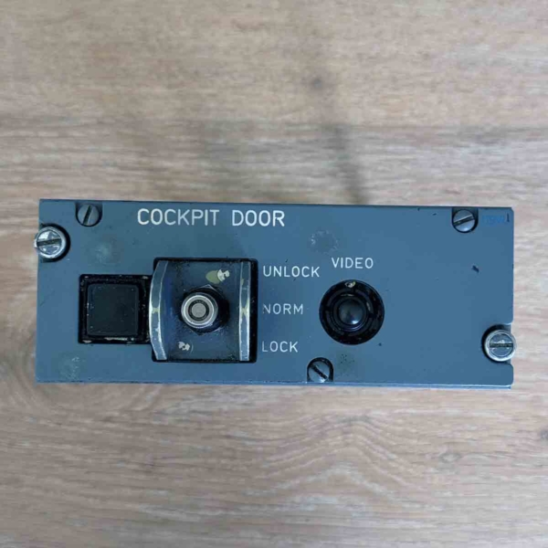 Airbus A320 cockpit door control panel 119VU for sale.