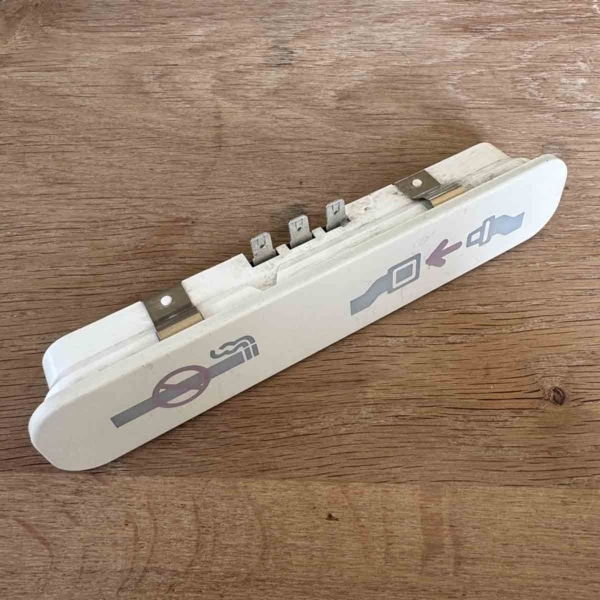 British Airways Boeing 777 fasten seatbelt and no smoking sign for sale.