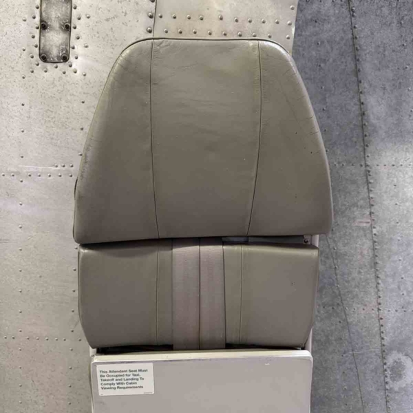 Air Mauritius Airbus A340 3B-NBE cabin crew jump seat for sale.
