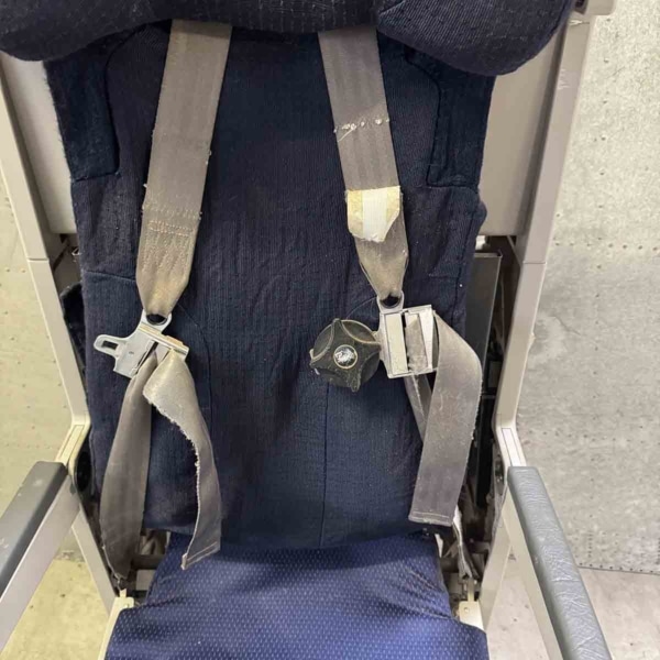KLM? cabin crew jump seat for sale.