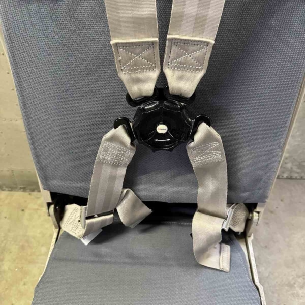 Cathay Dragon Airbus A320 B-HSI cabin crew jump seat for sale.