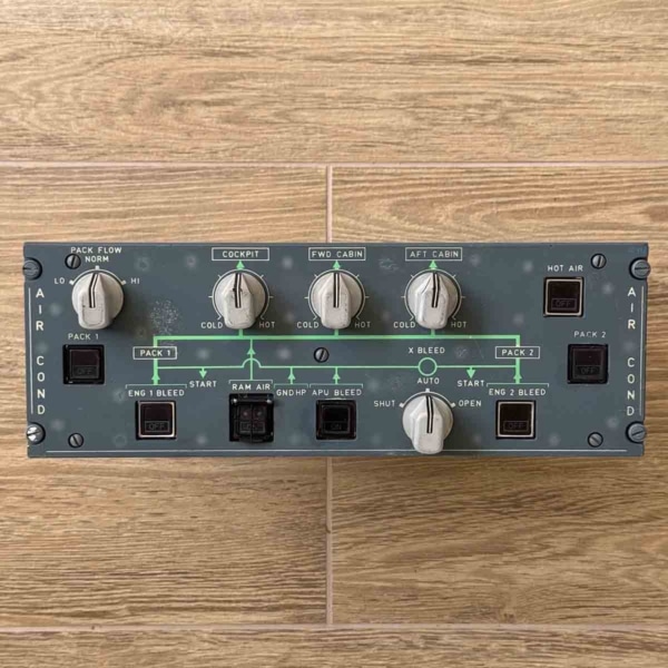 Airbus A320 air conditioning control panel 30VU for sale