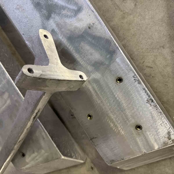 Table made from a real wingtip of a DC-3/C-47 Dakota for sale.