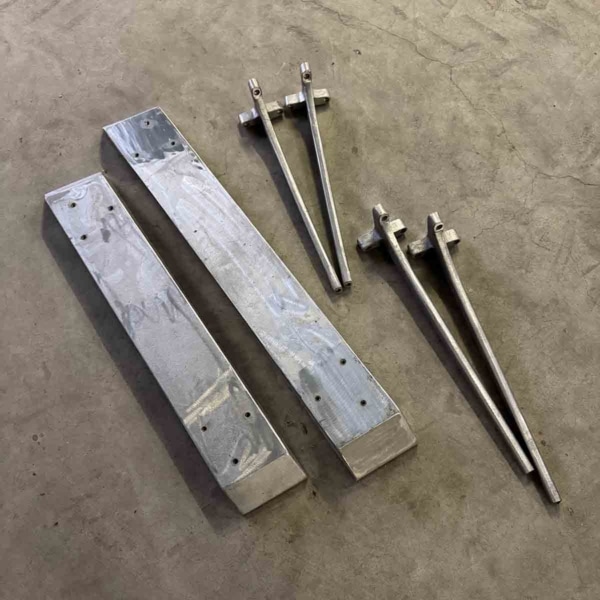 Table made from a real wingtip of a DC-3/C-47 Dakota for sale.