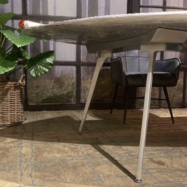 Table made from a real wingtip of a DC-3/C-47 Dakota for sale.