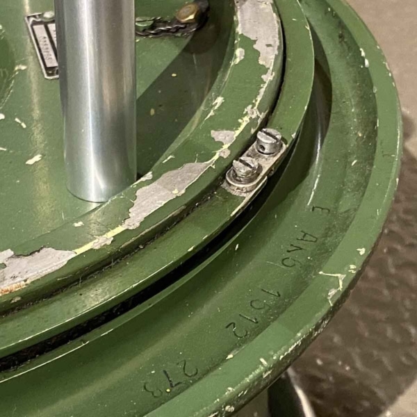 Polish Air Force Mikoyan Gurevich MiG-29 Fulcrum main landing gear side table for sale.