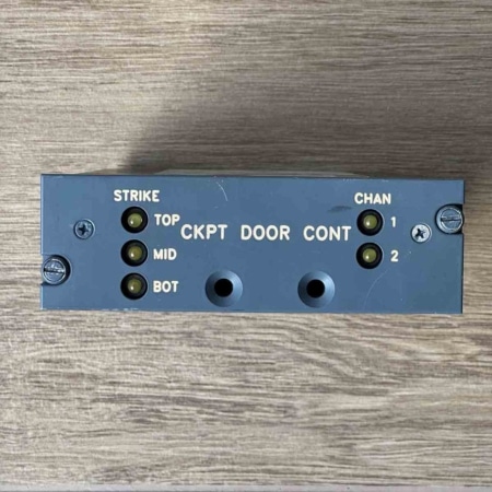 Airbus A320 family aircraft cockpit door locking control unit for sale.