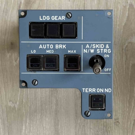 Airbus A320 Cockpit 402vu Landing Gear Control Indication Panel