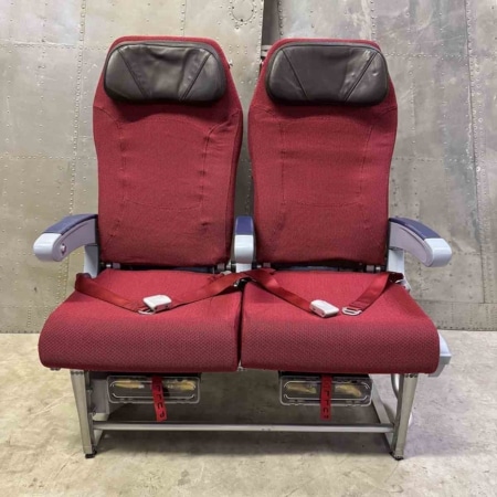 Virgin Artlantic Airbus A330 G-VMNK economy passengers seats for sale.