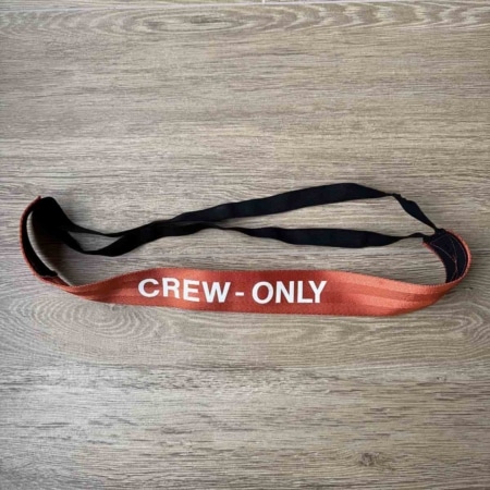 Crew only seat strap for sale.