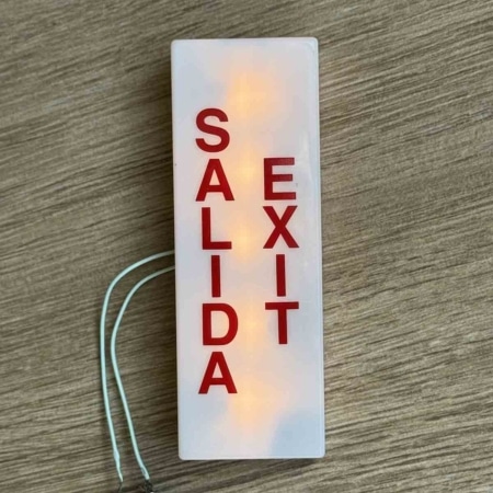 Boeing exit marking sign for sale.