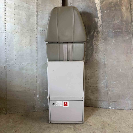 Air Mauritius Airbus A340 3B-NBD cabin crew jump seat for sale.