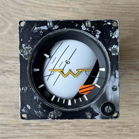 Ferranti gyro horizon indicator for sale.
