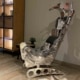 Polished Blackburn Buccaneer ejection seat for sale.