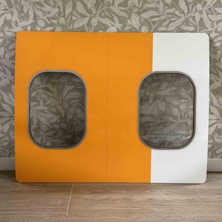 Condor Flugdienst Boeing 757 D-ABOJ fuselage window panel for sale.