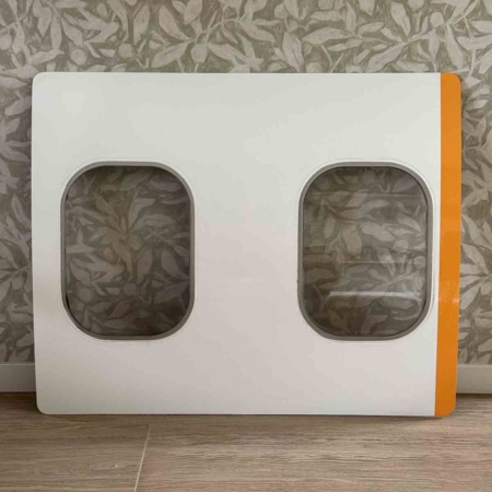Condor Flugdienst Boeing 757 D-ABOJ fuselage window panel for sale.